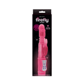 Firefly Pink Rabbit Vibrator Glow in the Dark Thumping Toy VIBRATORS-RABBIT